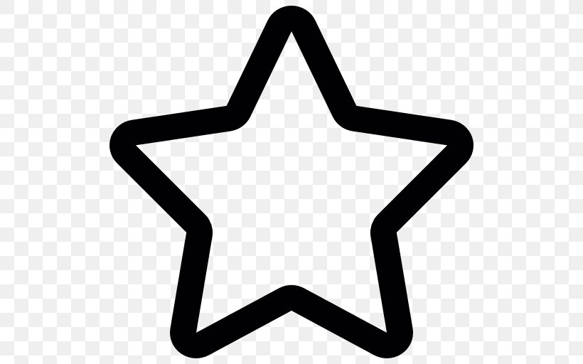 Shape Star Domain, PNG, 512x512px, Shape, Area, Black And White, Fivepointed Star, Geometric Shape Download Free