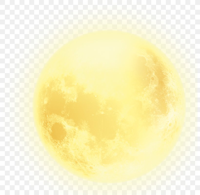 yellow moon clipart