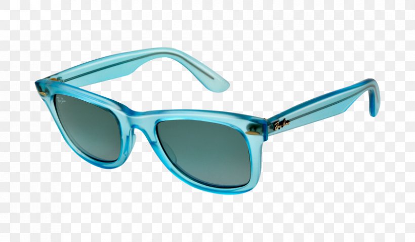 Ray-Ban Wayfarer Aviator Sunglasses, PNG, 840x490px, Rayban, Aqua, Aviator Sunglasses, Azure, Blue Download Free