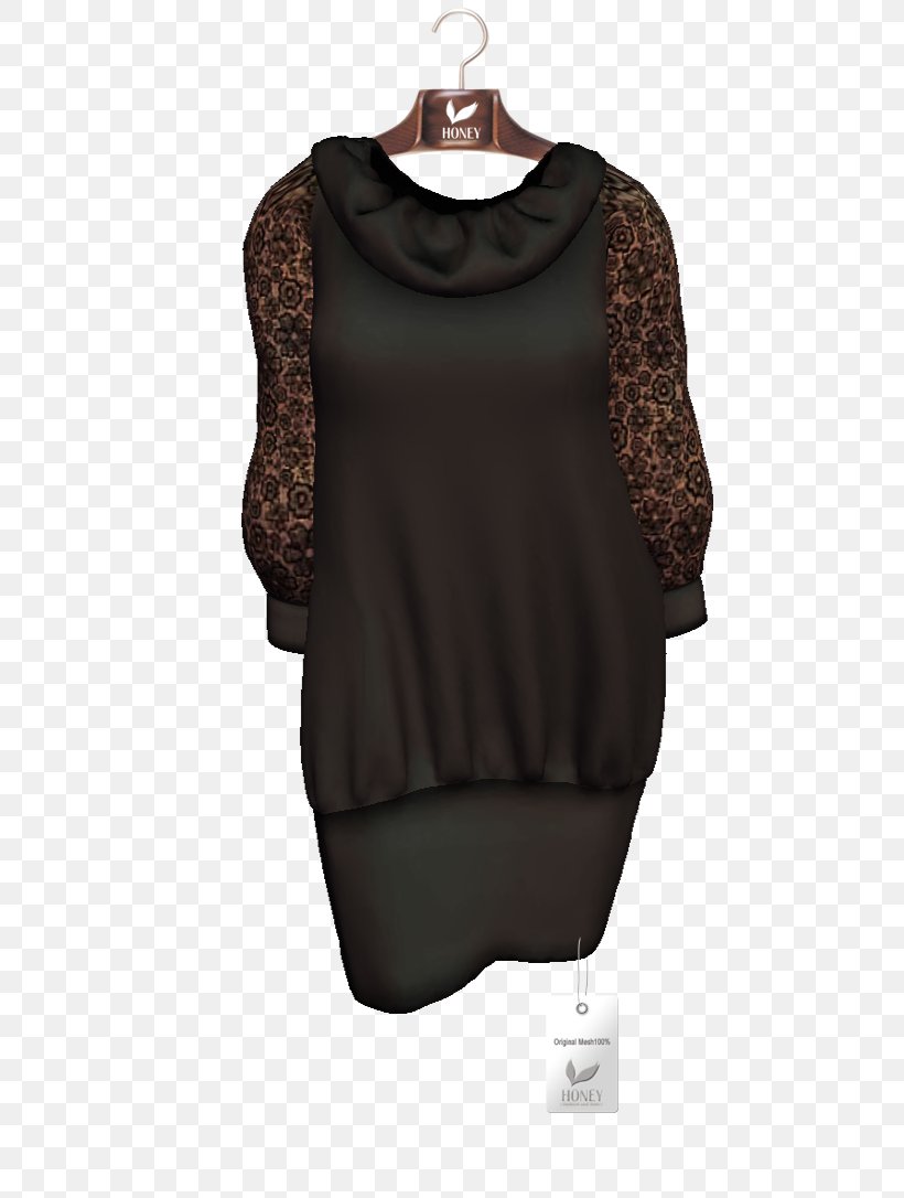 Sleeve Shoulder Blouse Black M, PNG, 512x1086px, Sleeve, Black, Black M, Blouse, Clothing Download Free