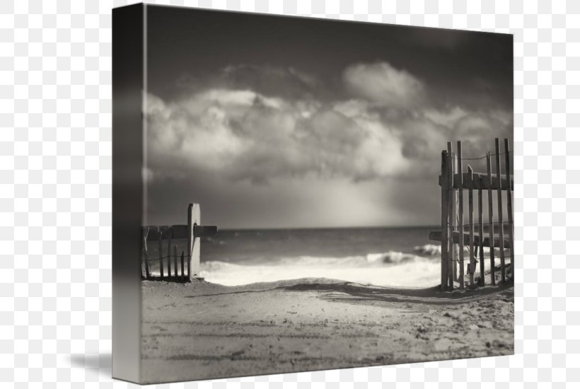 Black And White Cape Cod Wellfleet Gallery Wrap Art, PNG, 650x550px, Black And White, Art, Art Museum, Beach, Canvas Download Free