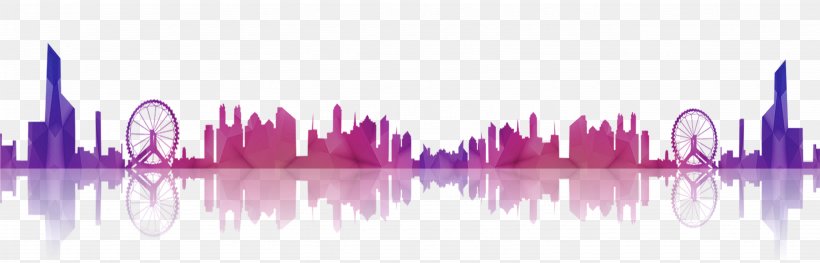 City Silhouette Poster, PNG, 5905x1895px, City, Advertising, Building, Finca, Magenta Download Free