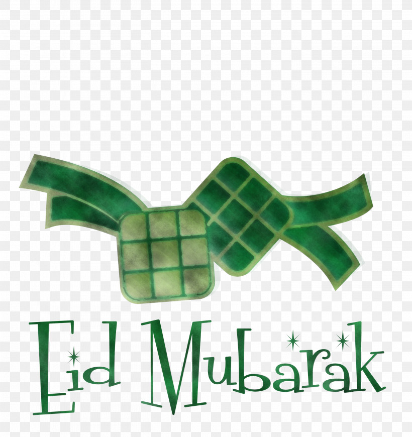 Eid Mubarak Ketupat, PNG, 2825x2999px, Eid Mubarak, Bow, Bow Tie, Green, Ketupat Download Free
