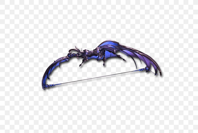 Granblue Fantasy Qilin Weapon GameWith Bow, PNG, 640x554px, Granblue Fantasy, Arrows, Black, Blade, Bow Download Free