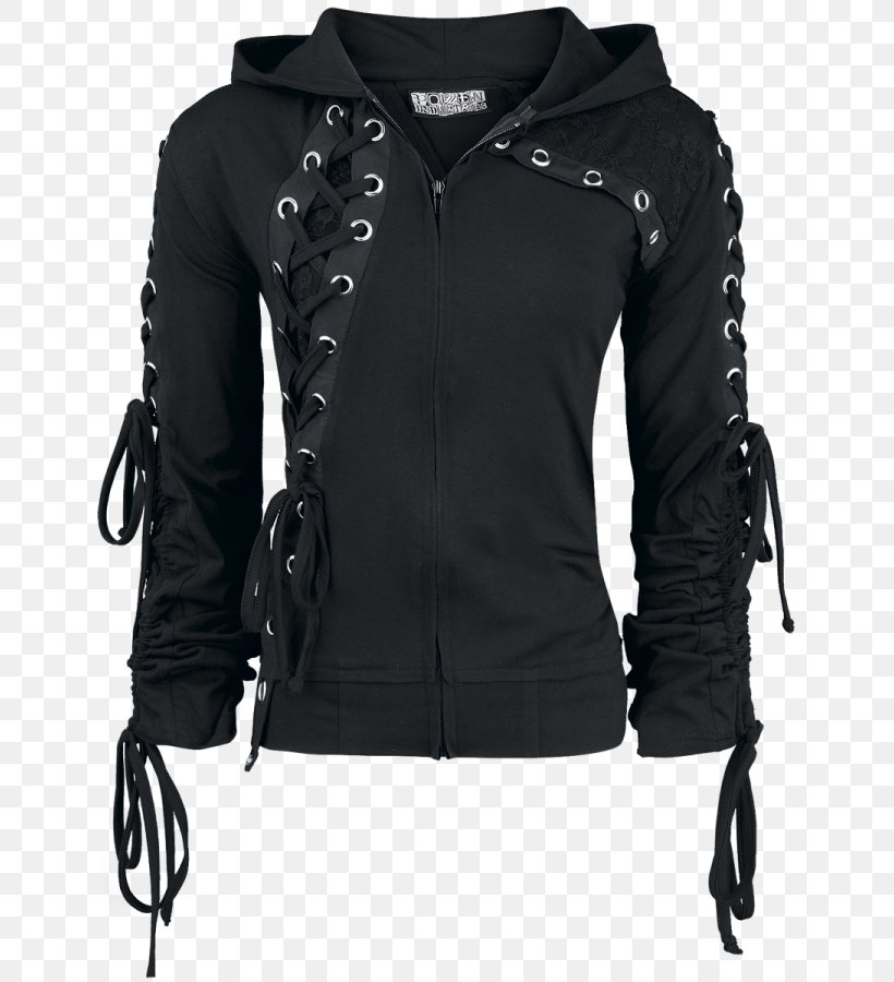 Hoodie Jacket Punk Fashion Clothing, PNG, 654x900px, Hoodie, Black, Clothing, Coat, Dress Download Free