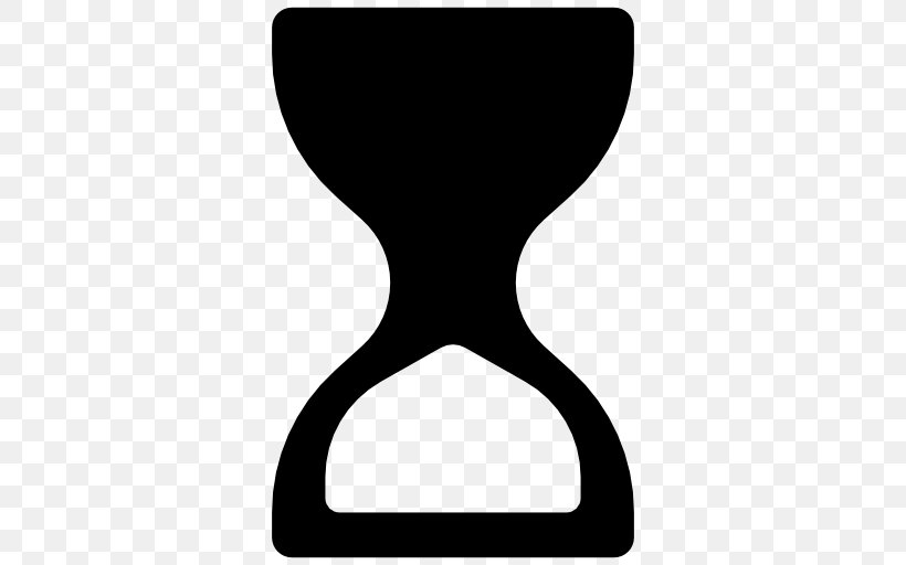Hourglass Time Clock, PNG, 512x512px, Hourglass, Black, Black And White, Business, Clock Download Free