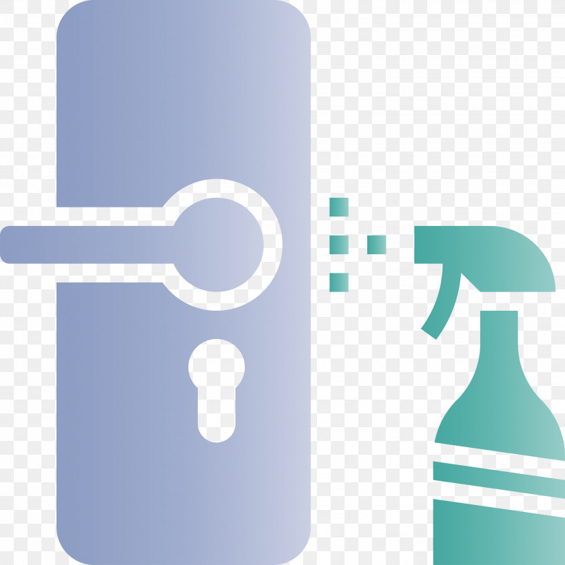 Cleaning Door Hygiene Coronavirus, PNG, 3000x3000px, Cleaning Door, Bottle, Coronavirus, Hygiene, Logo Download Free