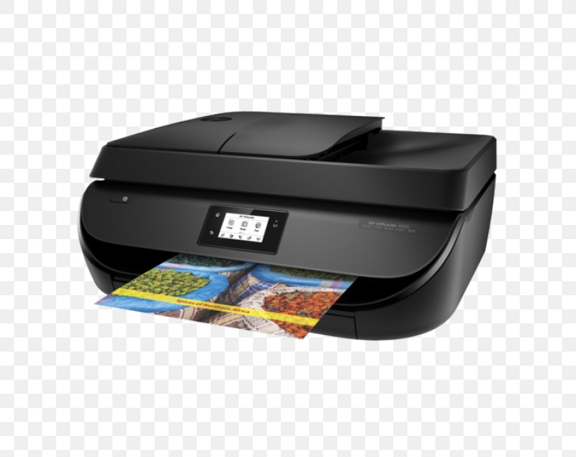 Hewlett-Packard Multi-function Printer Officejet HP Deskjet, PNG, 650x650px, Hewlettpackard, Computer, Dots Per Inch, Electronic Device, Fax Download Free