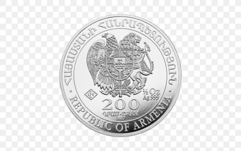 Noah's Ark Silver Coins Armenia, PNG, 512x512px, Coin, Armenia, Badge, Brand, Bullion Download Free