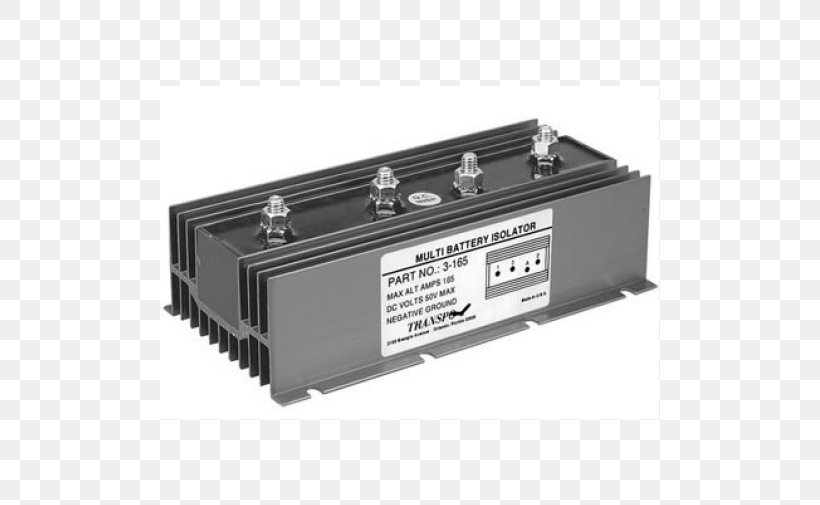 Power Converters Electric Battery Battery Isolator Alternator Electronic Component, PNG, 500x505px, Power Converters, Alternator, Ampere, Application Programming Interface, Battery Isolator Download Free