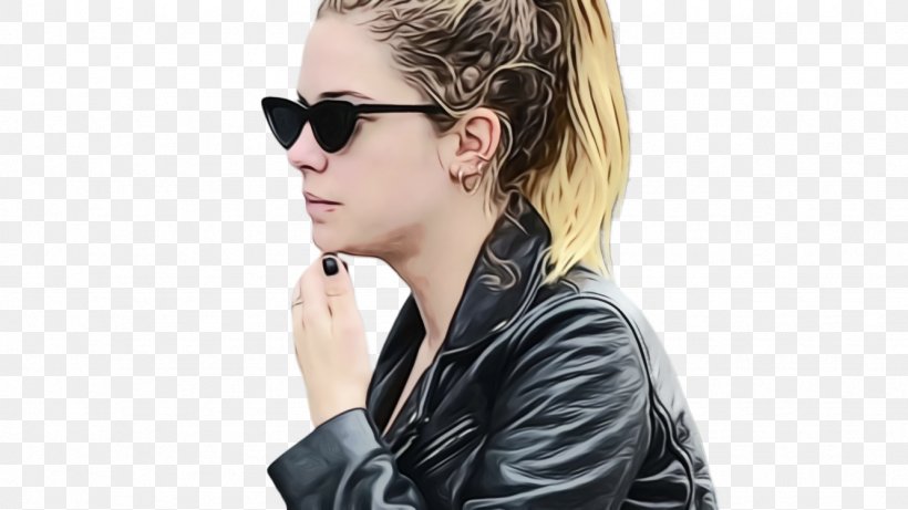 Sunglasses Goggles Microphone Long Hair, PNG, 1334x750px, Sunglasses, Black Hair, Blond, Brown Hair, Chin Download Free