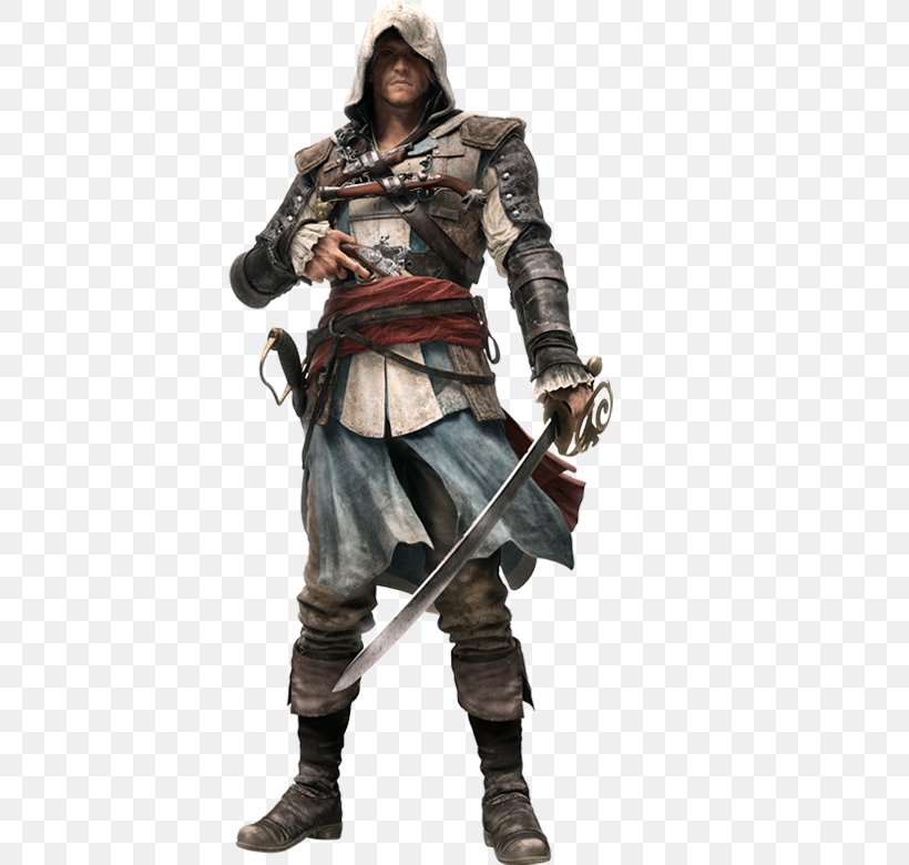 Assassin's Creed IV: Black Flag Assassin's Creed III Assassin's Creed Unity Assassin's Creed: Pirates Edward Kenway, PNG, 555x780px, Edward Kenway, Action Figure, Armour, Assassins, Character Download Free