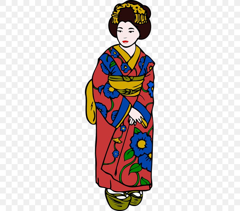 Clip Art Kimono Openclipart Free Content, PNG, 360x720px, Kimono, Art, Artwork, Clothing, Fictional Character Download Free
