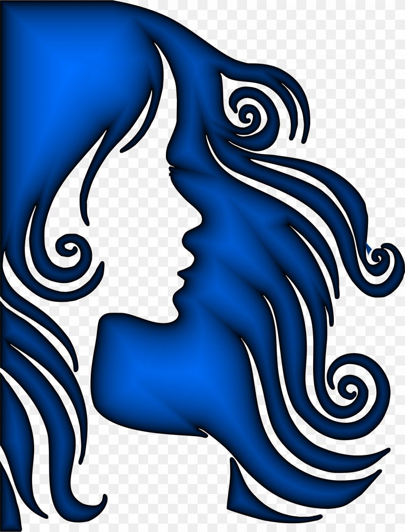 Hair Silhouette Clip Art, PNG, 1782x2342px, Hair, Artwork, Black And White, Black Hair, Female Download Free