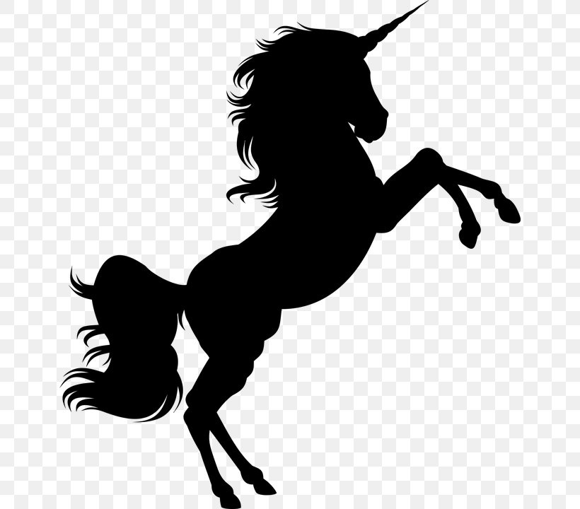 Horse Silhouette Unicorn Clip Art, PNG, 652x720px, Horse, Black And White, Bridle, Equestrian Sport, Fictional Character Download Free