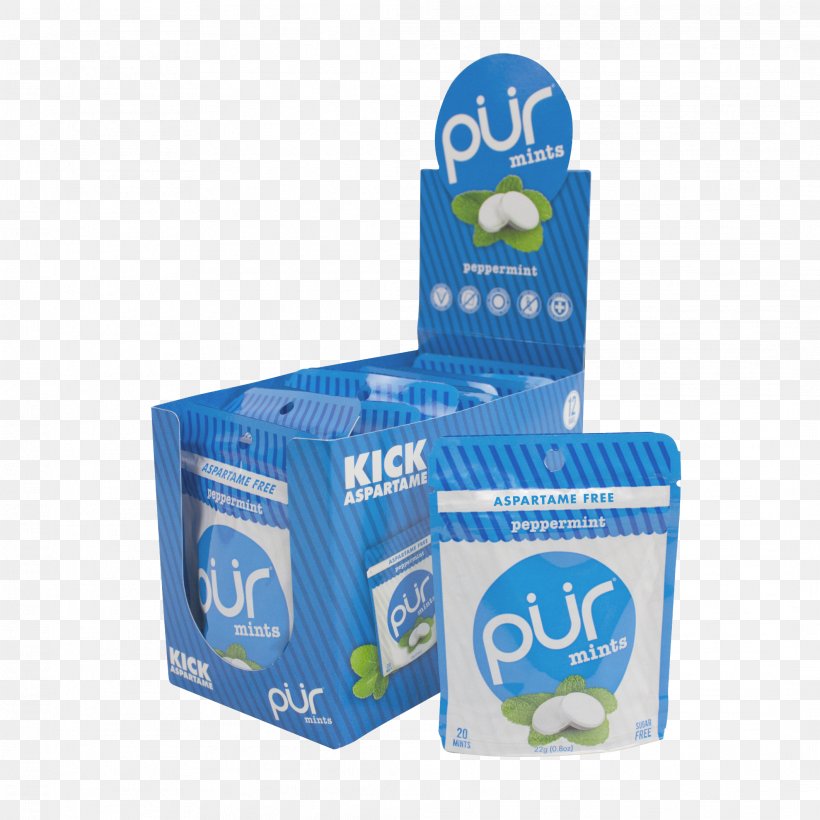 Chewing Gum Peppermint Mojito PÜR Gum, PNG, 2121x2121px, Chewing Gum, Aspartame, Bubble Gum, Flavor, Food Download Free