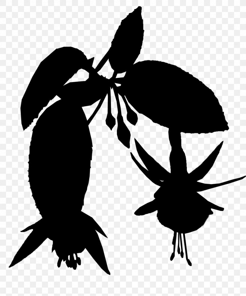 Clip Art Flowering Plant Silhouette Leaf, PNG, 1062x1280px, Flower, Beak, Blackandwhite, Coraciiformes, Flowering Plant Download Free