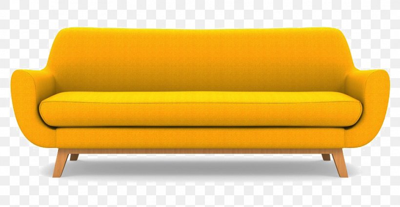 Couch Sofa Bed Furniture Chair Yellow, PNG, 965x500px, Couch, Chair, Comfort, Fauteuil, Furniture Download Free