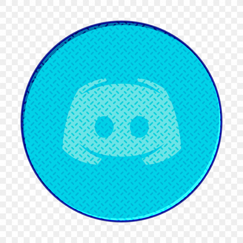 Discord Icon Share Icon Social Icon, PNG, 1244x1244px, Discord Icon, Aqua, Circle, Emoticon, Oval Download Free