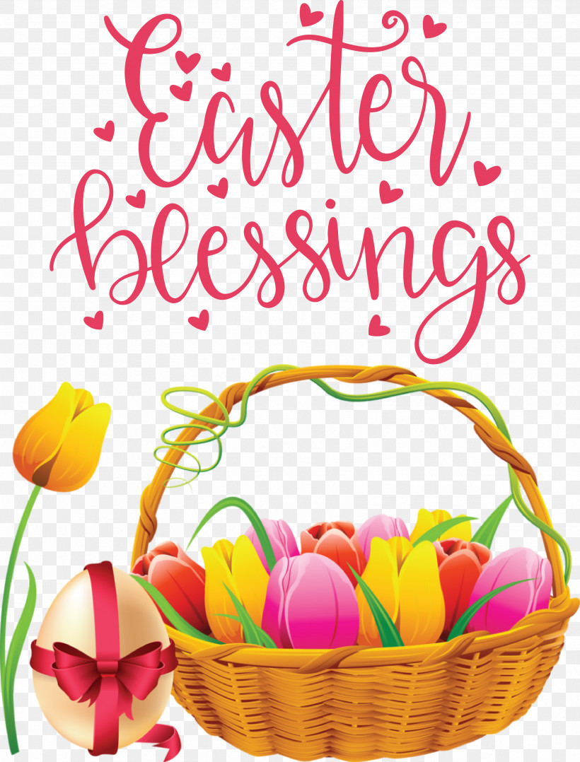 Easter Bunny, PNG, 3333x4383px, Gift Basket, Basket, Cut Flowers, Easter Bunny, Easter Egg Download Free