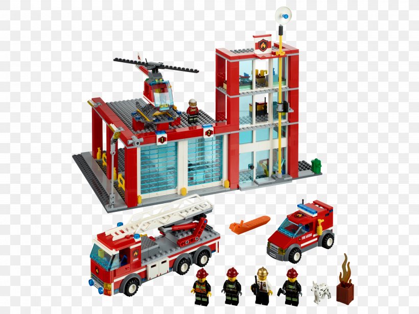 Lego City Amazon.com Toy Fire Station, PNG, 4000x3000px, Lego City, Amazoncom, Fire Chief, Fire Department, Fire Engine Download Free