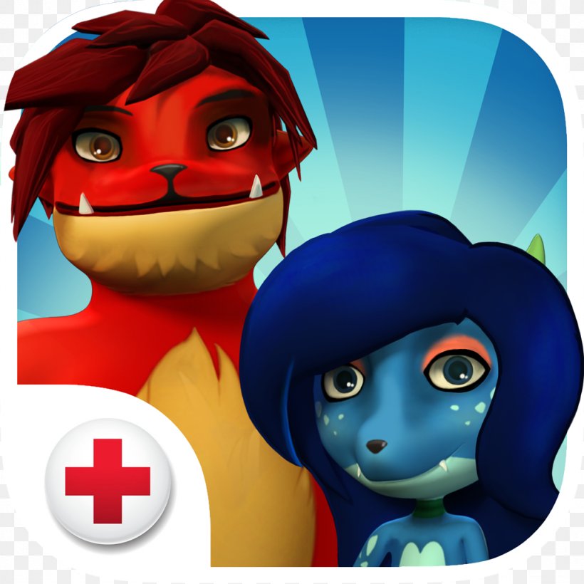 Monster Guard American Red Cross App Store Android, PNG, 1024x1024px, Monster Guard, American Red Cross, Android, App Store, Cartoon Download Free