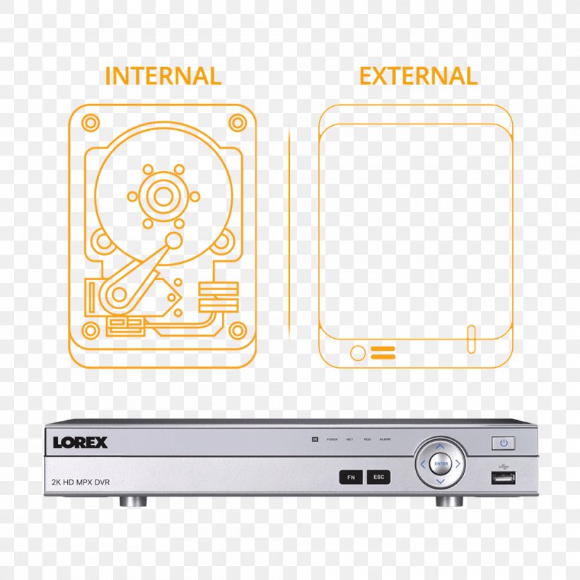 Wireless Security Camera Digital Video Recorders Closed-circuit Television 1080p Lorex Technology Inc, PNG, 1000x1000px, 4k Resolution, Wireless Security Camera, Brand, Camera, Closedcircuit Television Download Free