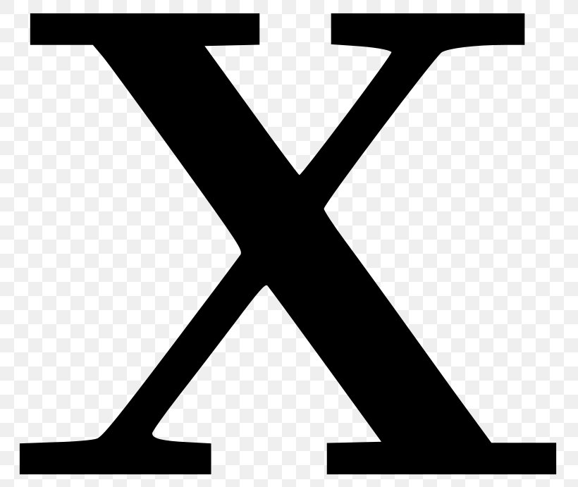 Letter X Alphabet Clip Art, PNG, 800x691px, Letter, Alphabet, Area, Ascender, Black Download Free