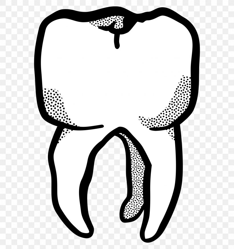 Tooth Line Art Dentistry Drawing, PNG, 2250x2400px, Watercolor, Cartoon, Flower, Frame, Heart Download Free