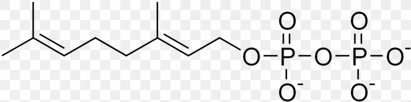 Geranyl Pyrophosphate Monoterpene Chemistry, PNG, 1200x299px, Geranyl Pyrophosphate, Area, Black And White, Brand, Chemistry Download Free