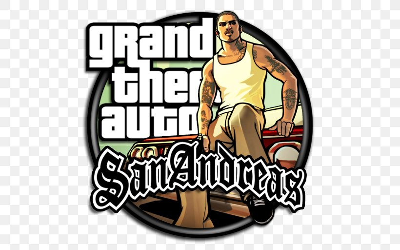 Grand Theft Auto: San Andreas Grand Theft Auto IV Grand Theft Auto: Episodes From Liberty City San Andreas Multiplayer, PNG, 512x512px, Grand Theft Auto San Andreas, Action Game, Android, Android Application Package, Arm Download Free