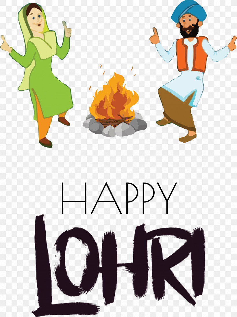 Happy Lohri, PNG, 2356x3156px, Happy Lohri, Cartoon, Conversation, Gesture, Holiday Download Free