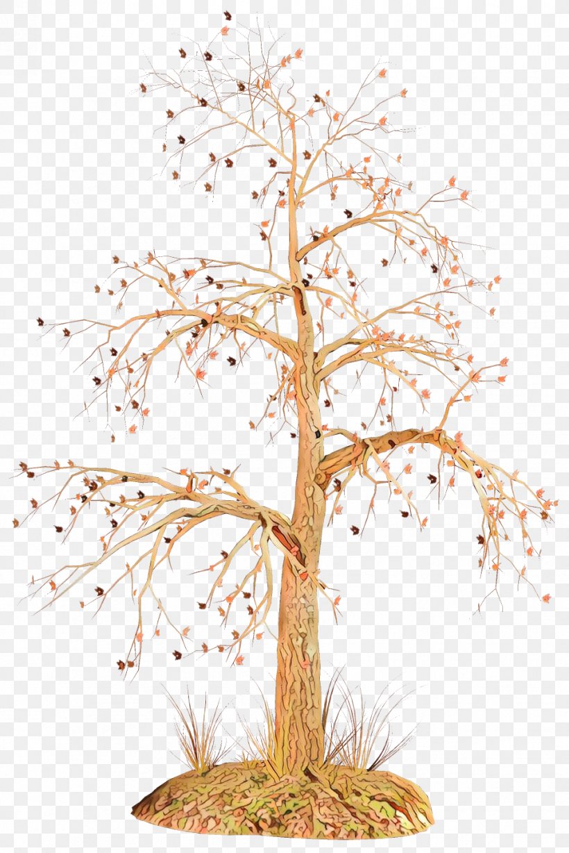 Tree Plant Branch Woody Plant Twig, PNG, 964x1444px, Cartoon, Branch, Flower, Houseplant, Leaf Download Free