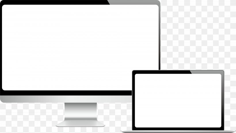 Computer Monitor Multimedia Marketing Pattern, PNG, 3936x2222px, Computer Monitor, Area, Black And White, Brand, Computer Download Free