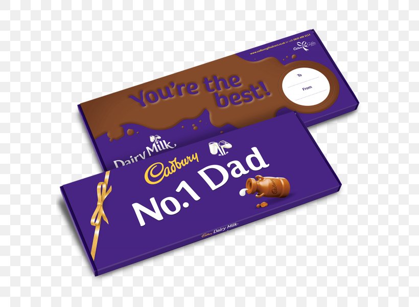 Father's Day Gift Chocolate Bar Cadbury, PNG, 600x600px, Father, Brand, Cadbury, Cadbury Dairy Milk, Candy Download Free