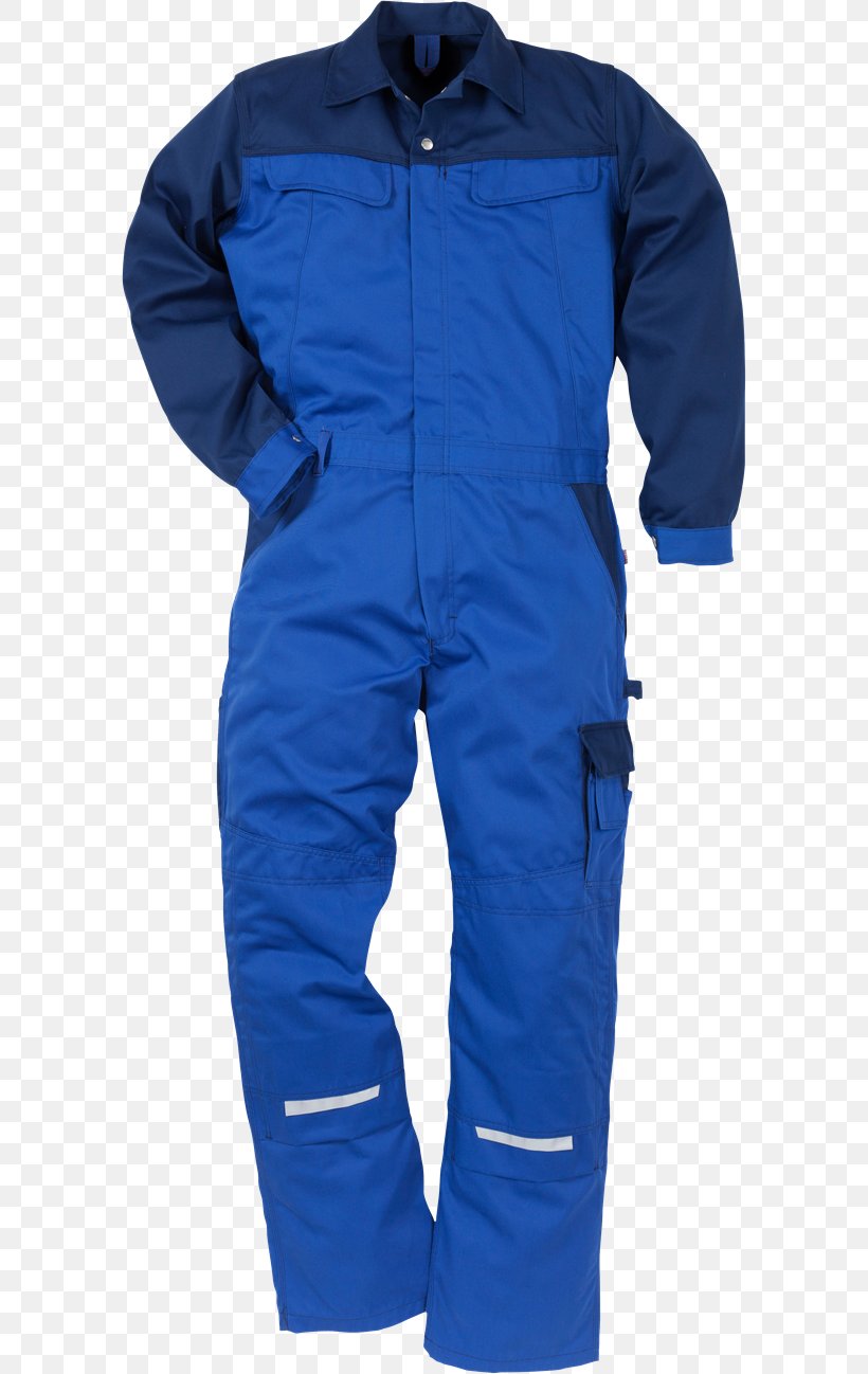 Overall Workwear Boilersuit Pants Jacket, PNG, 590x1298px, Overall, Blue, Boilersuit, Coat, Cobalt Blue Download Free
