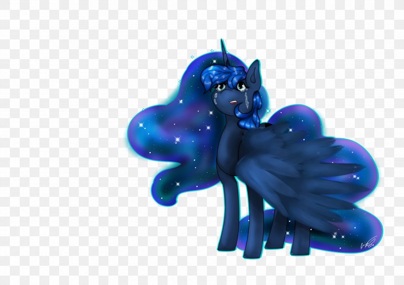 Princess Luna DeviantArt Rise Up Pony Drawing, PNG, 3508x2481px, Princess Luna, Andra Day, Animal Figure, Blue, Cobalt Blue Download Free