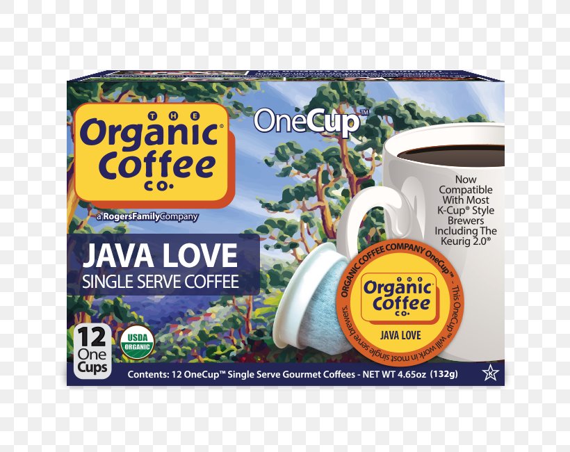 Single-origin Coffee Organic Food Java Coffee Decaffeination, PNG, 650x650px, Coffee, Arabica Coffee, Brand, Caribou Coffee, Coffee Roasting Download Free