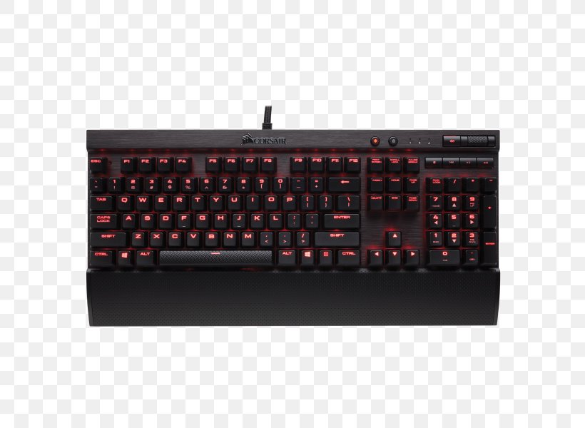 Computer Keyboard Computer Mouse Corsair Gaming K70 LUX RGB, PNG, 600x600px, Computer Keyboard, Backlight, Cherry, Computer, Computer Component Download Free