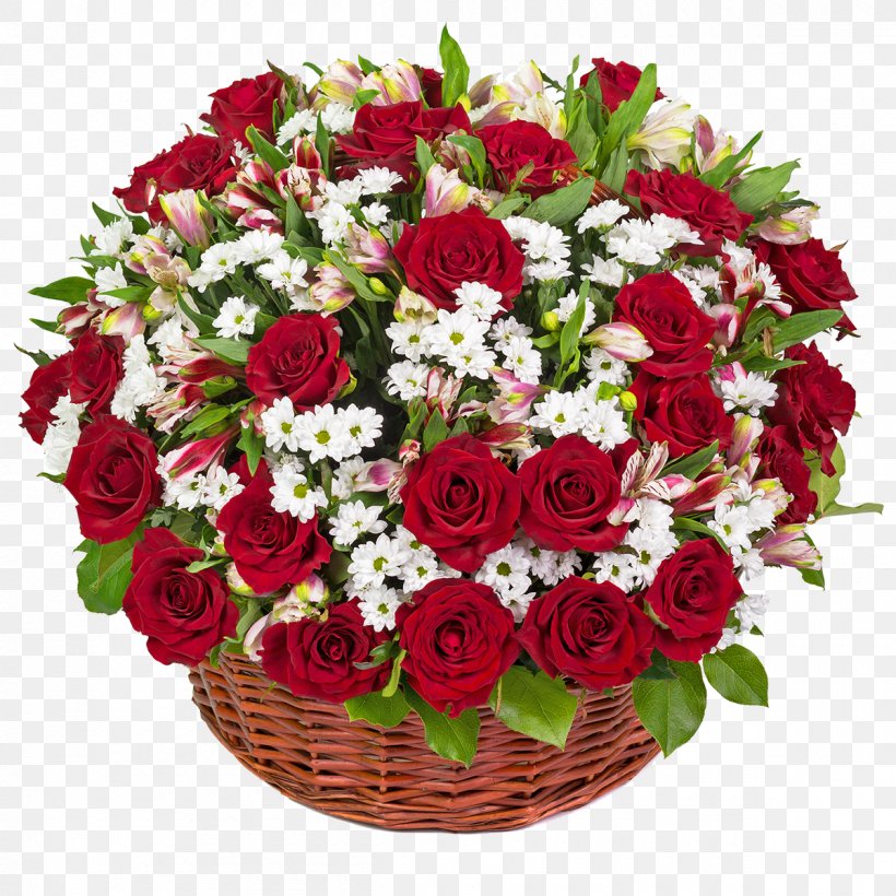 Flower Bouquet Food Gift Baskets Rose, PNG, 1200x1200px, Flower Bouquet, Anniversary, Basket, Birthday, Cut Flowers Download Free