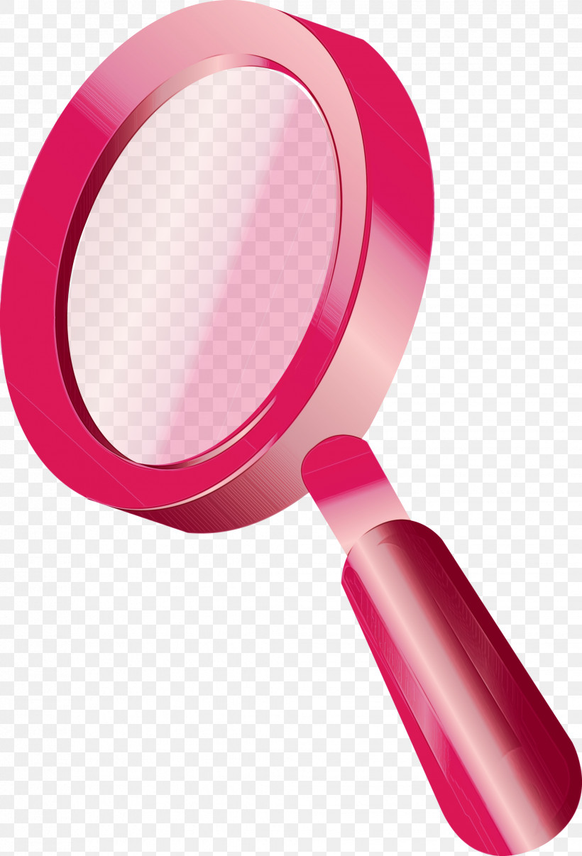 Pink Magenta Material Property Makeup Mirror, PNG, 2039x3000px, Magnifying Glass, Magenta, Magnifier, Makeup Mirror, Material Property Download Free