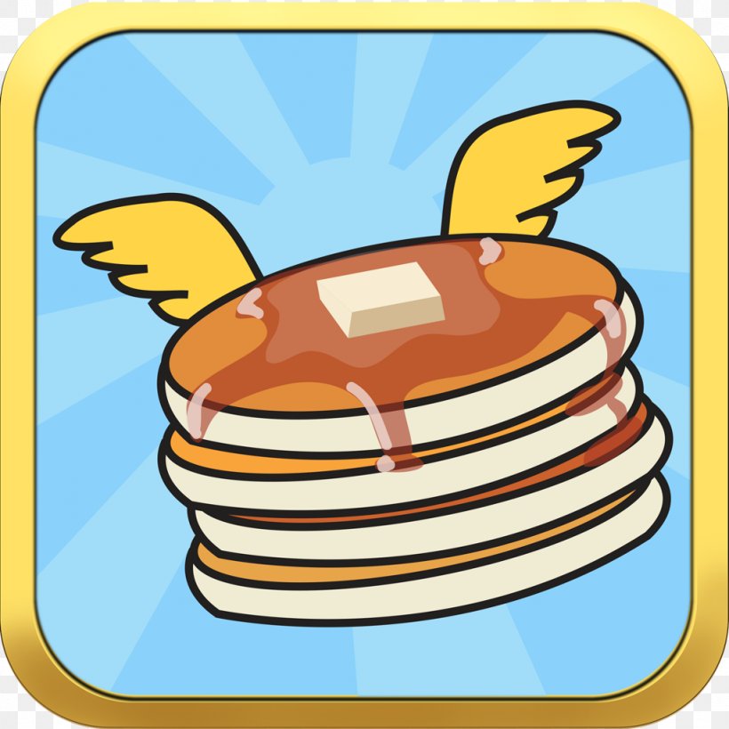 Flappy Pancakes, PNG, 1024x1024px, Pancake, Android, App Annie, Area, Artwork Download Free