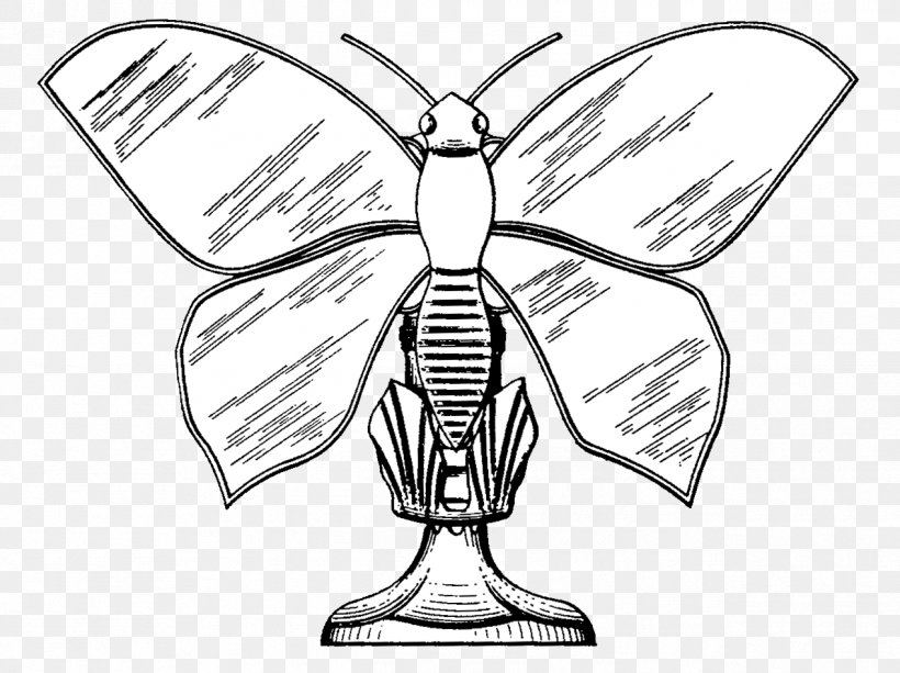Insect Drawing /m/02csf Line Art Clip Art, PNG, 1268x948px, Insect, Artwork, Black And White, Butterflies And Moths, Butterfly Download Free