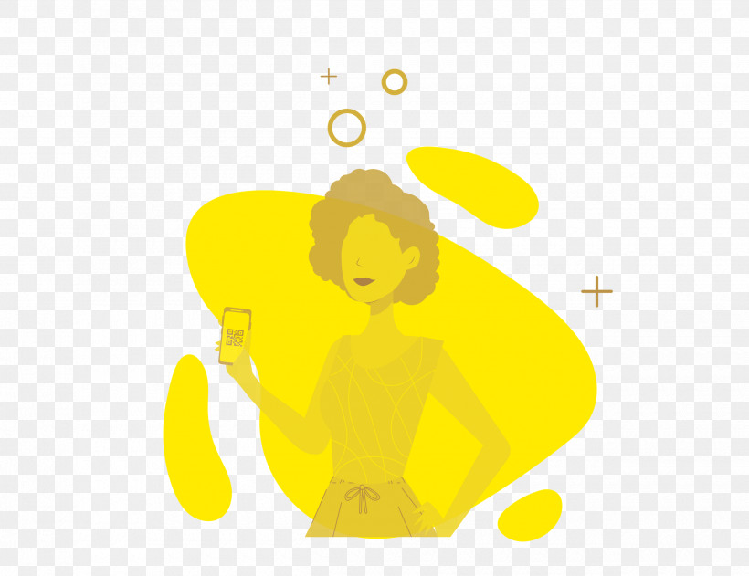 Joint Cartoon Yellow Character Happiness, PNG, 2500x1924px, Joint, Biology, Cartoon, Character, Happiness Download Free