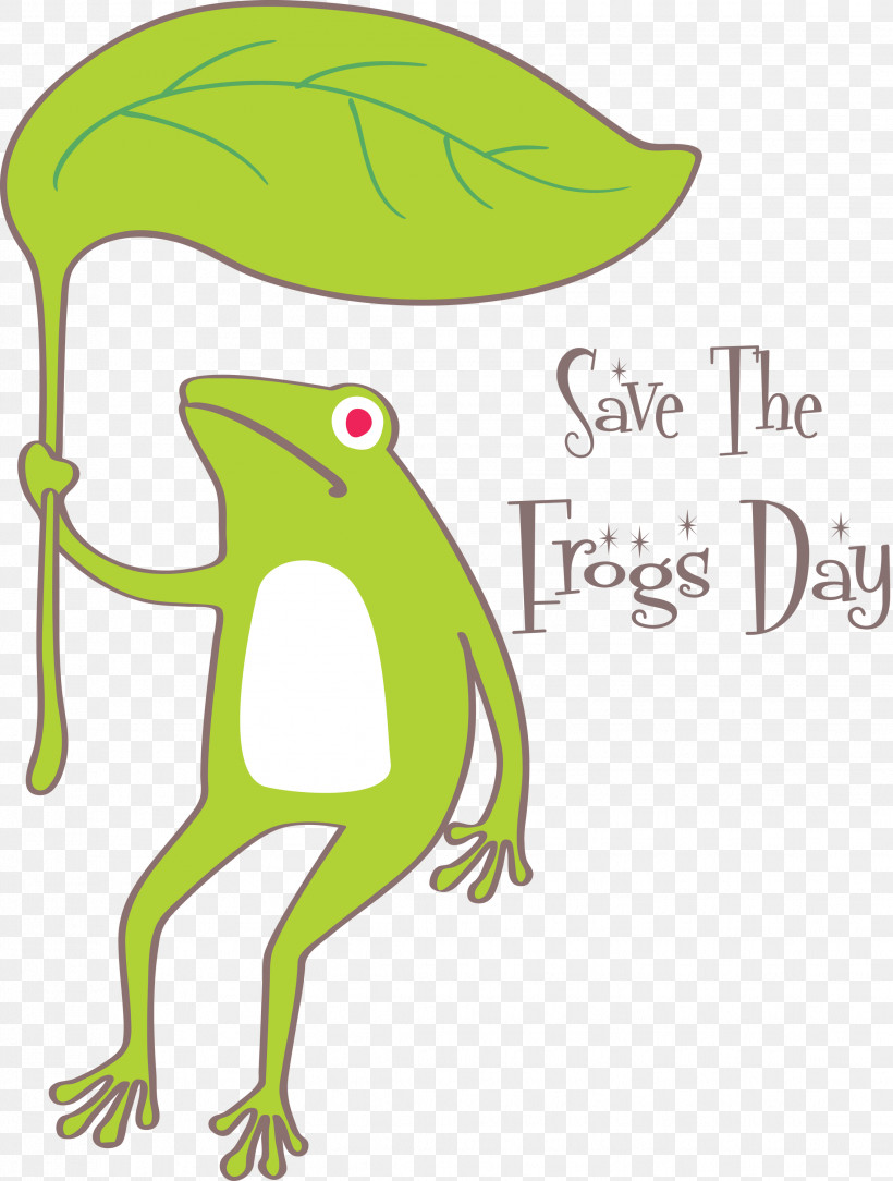 Save The Frogs Day World Frog Day, PNG, 2269x3000px, True Frog, Animal Figurine, Cartoon, Frogs, Green Download Free