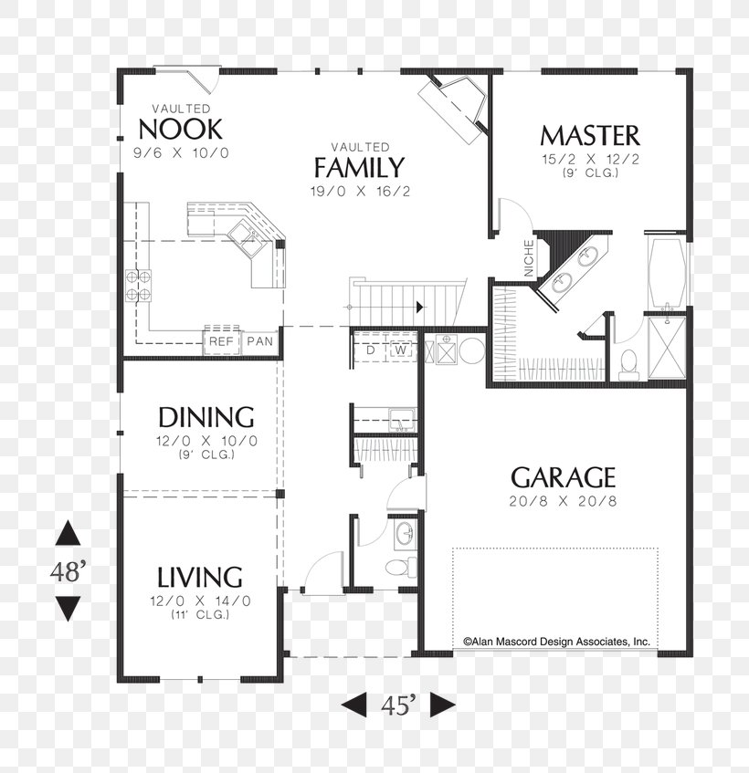 Floor Plan House Plan Ranch-style House, PNG, 807x847px, Floor Plan, Area, Bathroom, Bedroom, Black And White Download Free