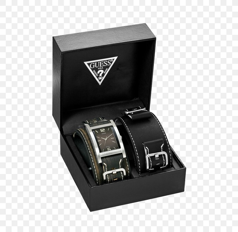 Guess Watch Strap Buckle Bracelet, PNG, 800x800px, Guess, Analog Watch, Box, Bracelet, Buckle Download Free