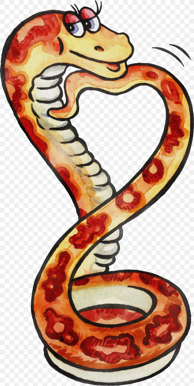 Snake, PNG, 1691x3371px, Watercolor, Paint, Snake, Wet Ink Download Free
