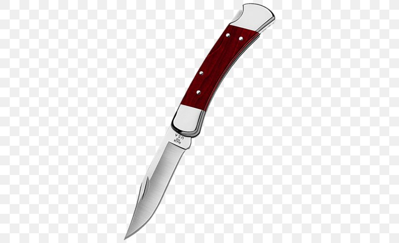Utility Knives Hunting & Survival Knives Knife Blade Buck Knives, PNG, 500x500px, Utility Knives, Backlock, Blade, Bowie Knife, Buck Folding Hunter Knife Download Free