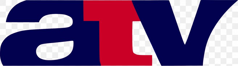 ATV Logo Television Broadcasting, PNG, 2000x555px, Atv, Blue, Brand, Broadcasting, Electric Blue Download Free